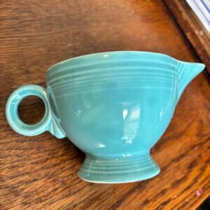 FiestaWare Vintage Retired turquoise Creamer